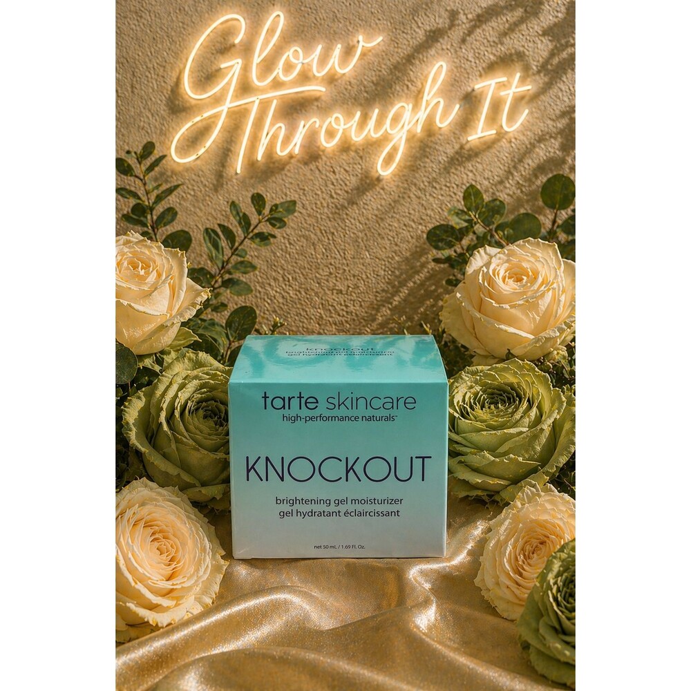 RARE TARTE SKINCARE Knockout brightening gel moisturizer 50ml NEW